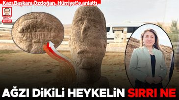 Kazı Başkanı &Ouml;zdoğan H&uuml;rriyet&rsquo;e anlattı&hellip; Ağzı dikili heykelin sırrı ne