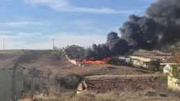 Kırşehir'de Jandarmanın Dikkati Yangını Önledi