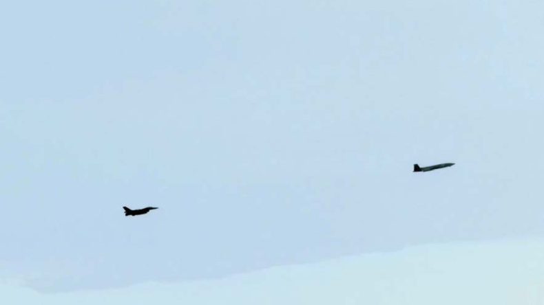 Kızılelma'dan F-16'lı Test