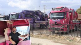 Kızının isteğinden ilham aldı, inşaat sektörüne renk kattı! Hatay sokaklarında görenler şaşırıyor