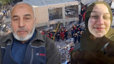 Kocaeli'de &Ccedil;&ouml;ken Binadan Geride Sadece Dilara Kaldı! Hastaneden &Ccedil;ıktı, Mezarlığa Koştu