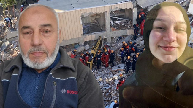 Kocaeli'de &Ccedil;&ouml;ken Binadan Geride Sadece Dilara Kaldı! Hastaneden &Ccedil;ıktı, Mezarlığa Koştu