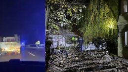 K&ouml;pr&uuml; &Uuml;st&uuml;nde &Ccedil;arpışan Otomobiller Bah&ccedil;eye U&ccedil;tu: 1 &Ouml;l&uuml;, 4 Yaralı