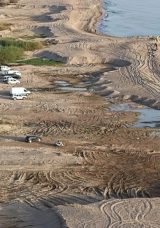 Kum Hırsızları Plaja Darbe Vurdu