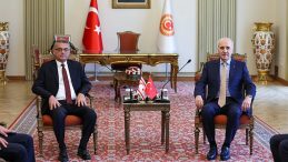 Kurtulmuş: T&uuml;rkiye, KKTC&rsquo;nin haklı davasını savunmaya devam edecek