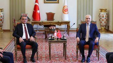 Kurtulmuş: T&uuml;rkiye, KKTC&rsquo;nin haklı davasını savunmaya devam edecek