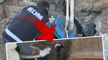 Lavabo Musluğuyla D&uuml;zenlenen B&uuml;y&uuml;k Ka&ccedil;ak&ccedil;ılık İşlemi Ortaya &Ccedil;ıktı!