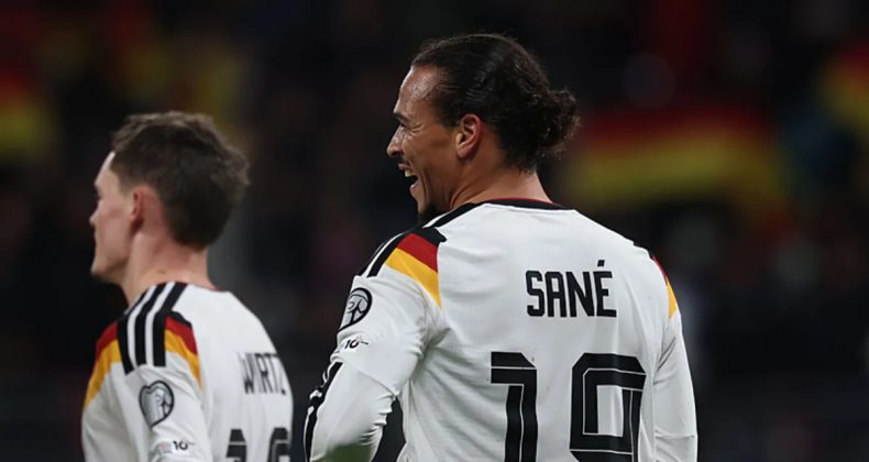 Leroy Sane Parlak Performansıyla Almanya'yı Ferahlatıyor!