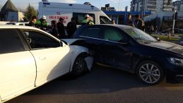 Malatya’da İki Araç Çarpıştı: 1 Yaralı!