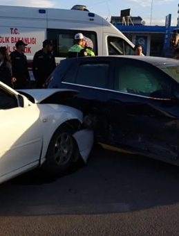 Malatya’da İki Araç Çarpıştı: 1 Yaralı!