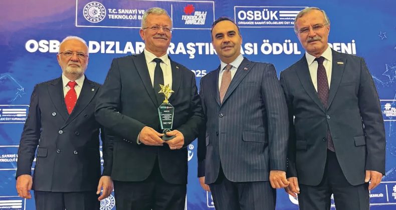 Mersin OSB&rsquo;ye &lsquo;En &ccedil;ok katkı veren OSB&rsquo; &ouml;d&uuml;l&uuml;