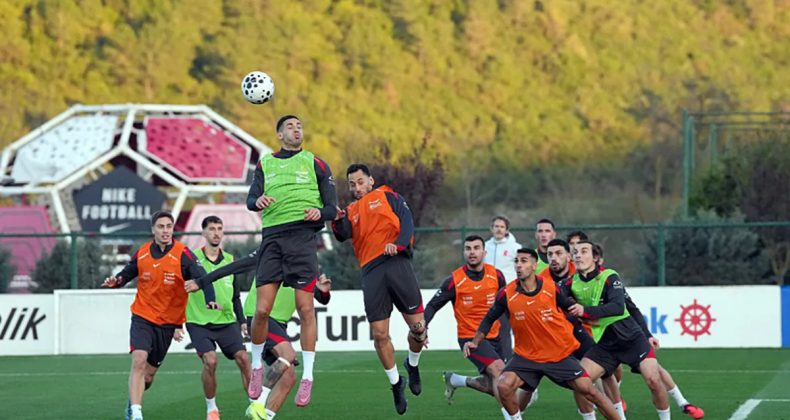 A Milli Futbol Takımı, Bulgaristan Maçı Hazırlıklarını Sürdürüyor