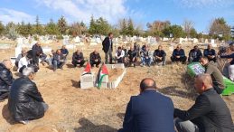 M&uuml;sl&uuml;man Toprağına G&ouml;m&uuml;n Vasiyeti Yerine Getirildi: Gazzeli Fatma Teyze Keskin Defnedildi