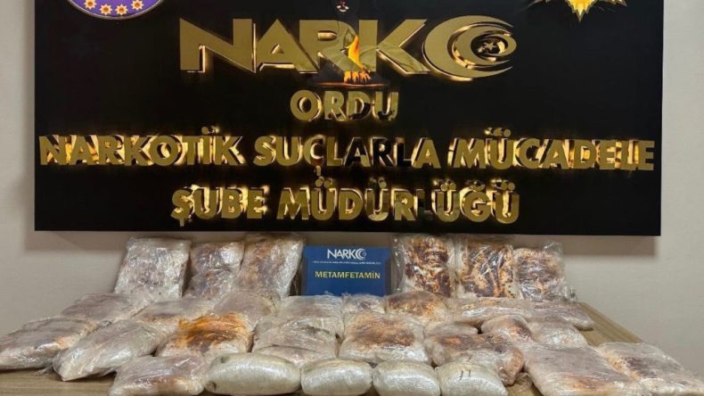 Ordu&rsquo;da 25 Kilo Uyuşturucu Yakalandı, Bir Kişi Tutuklandı!