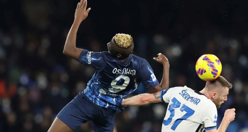 Osimhen, Skriniar ile yaşadığı pozisyonu anlattı! Mecburen ameliyat oldum