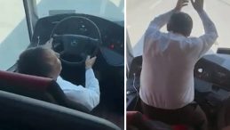 Otob&uuml;ste Yaşanan Olay &Uuml;zerine Polis Harekete Ge&ccedil;ti: Şof&ouml;re Ceza Verildi