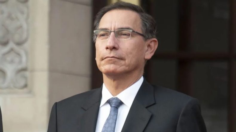 Peru'nun Eski Devlet Başkanı Vizcarra&rsquo;ya 14 Yıl Hapis Cezası Verildi