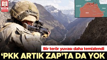 PKK &lsquo;Zap&rsquo;tan &Ccedil;ekildi