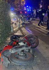Samsun&rsquo;da Motosiklet Yayaya &Ccedil;arptı: 3 Ağır Yaralı