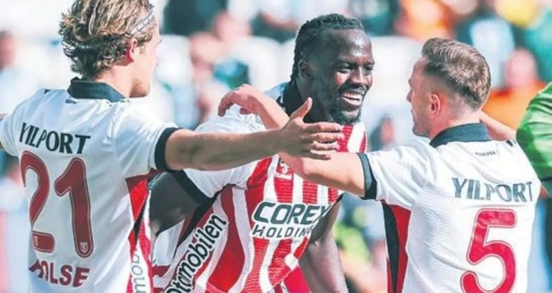 Samsunspor'dan Tarihi Galibiyet