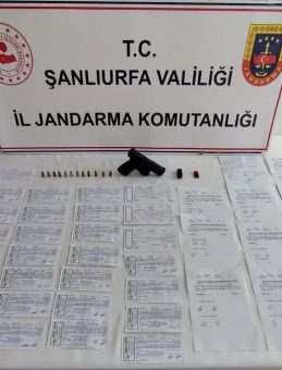 Şanlıurfa'da Tefecilere Yönelik Operasyon