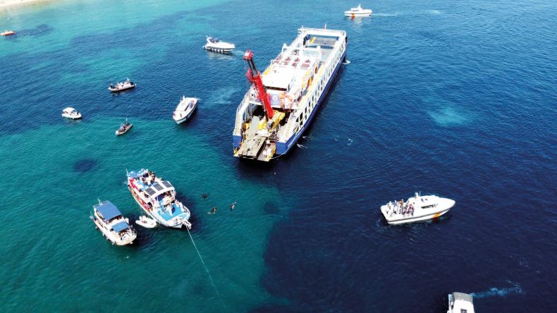 Saros K&ouml;rfezi'nde 'Minyat&uuml;r Edirne' Batırma Projesi