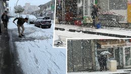 Soğuk Hava ve Kar Yağışı: T&uuml;m Şehir Beyazla Kaplandı! Bazı İl&ccedil;elerde Yollar Kapalı, Ulaşım İmkansız Hale Geldi