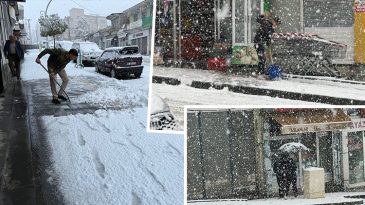 Soğuk Hava ve Kar Yağışı: T&uuml;m Şehir Beyazla Kaplandı! Bazı İl&ccedil;elerde Yollar Kapalı, Ulaşım İmkansız Hale Geldi