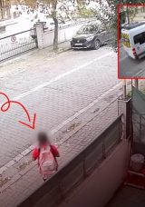 SON DAKİKA: İstanbul-Avcılar'da Korku Dolu Anlar! Servis Bekleyen &Ccedil;ocuğu Dakikalarca Takip Etti!