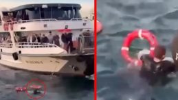 SON DAKİKA: Üsküdar'da dehşet veren görüntü! Kadın yolcu feribottan düştü! O anlar ortaya çıktı