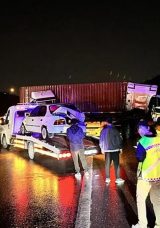 Tarsus'ta zincirleme trafik kazası: 2 otomobil ve 2 TIR &ccedil;arpıştı!
