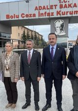 TBMM Alt Komisyonu Heyeti Bolu'da Cezaevlerini İnceledi