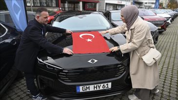 TOGG, Almanya'daki Teslimatlarını S&uuml;rd&uuml;r&uuml;yor