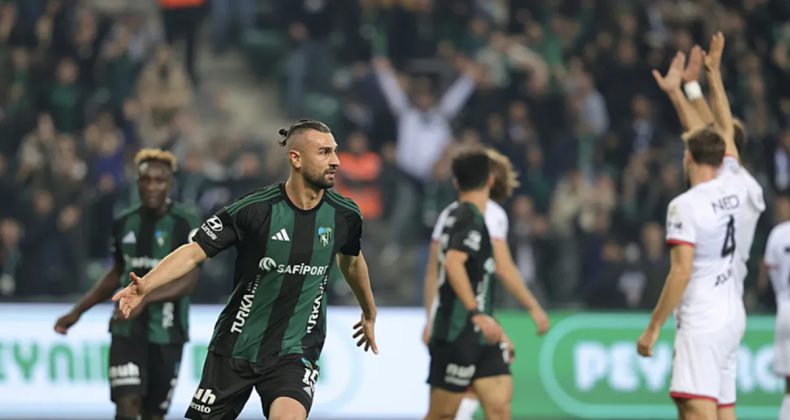 Trendyol S&uuml;per Lig: Kocaelispor, Gen&ccedil;lerbirliği'ni Tek Golle Yenerek &Uuml;st&uuml;nl&uuml;k S&uuml;rd&uuml;!