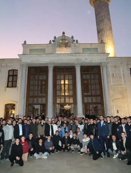 TÜGVA’lı gençler sabah namazında buluştu