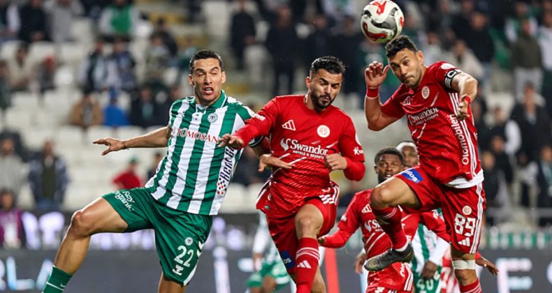 T&Uuml;MOSAN Konyaspor ve Hesap.com Antalyaspor Ma&ccedil;ında Gol Yok!