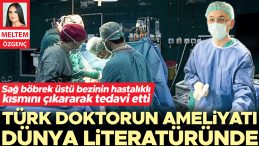 Türk Doktorun Ameliyatı Dünya Literatürüne Girdi