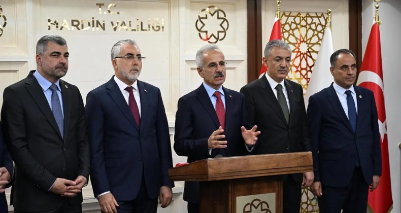 Uraloğlu ve Işıkhan Mardin'de: Hızlı tren ağı ile buluşturacağız