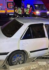 Uşak'ta İki Ara&ccedil; Kaza Yaptı: Yaralılar Bulunuyor