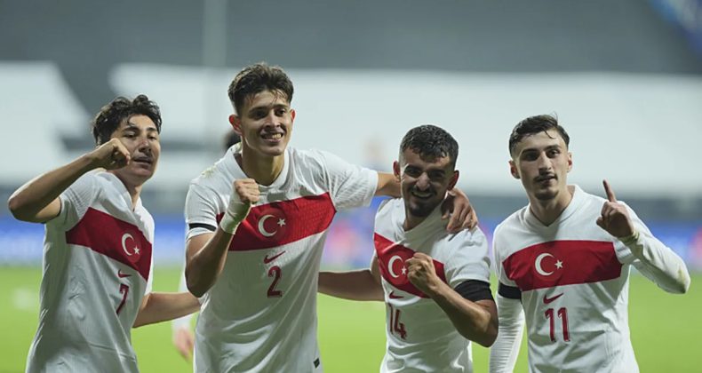 &Uuml;mit Milli Futbol Takımı, Ukrayna'yı Tek Golle Ge&ccedil;ti