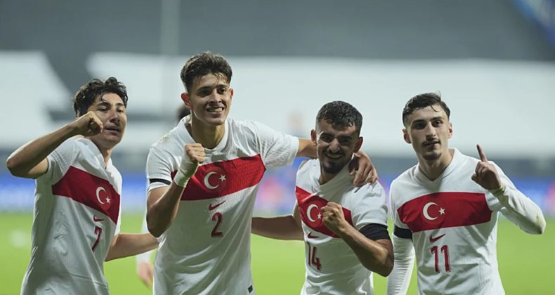 &Uuml;mit Milli Takımı, Litvanya'yı 2-1'le ge&ccedil;ti!