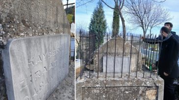 &Uuml;nl&uuml; Şair Beh&ccedil;et Kemal &Ccedil;ağlar&rsquo;ın Babası Şaban Hami Bey&rsquo;in Mezarına Ulaşıldı