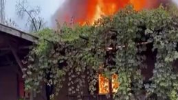 Yangın Felaketi: Yaşlı &Ccedil;iftin Evi Alevlere Teslim Oldu