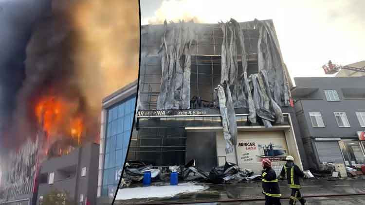 Yangında 7 Kişinin Hayatını Kaybettiği Fabrikanın Sahibi Kalp Krizinden Hayatını Kaybetti