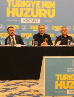 Yerlikaya, Kocaeli Halkından Destek İstedi