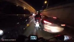 Yoğun Trafikte Korkutan Kaza: İki Motosiklet &Ccedil;arpıştı!