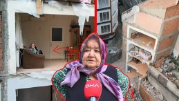 Zeytinburnu'nda Şok Edici Görüntü! Kentsel Dönüşüm Kurbanı Behiye Teyze: "Duvarımı Geri İstiyorum"