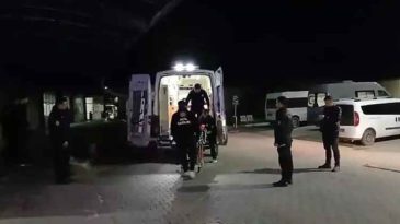 Zeytinlikte sırtından bı&ccedil;aklandı