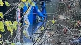 Zonguldak'ta Tarım Aracı Dereye Yuvarlandı! 1 &Ouml;l&uuml;, 1 Yaralı