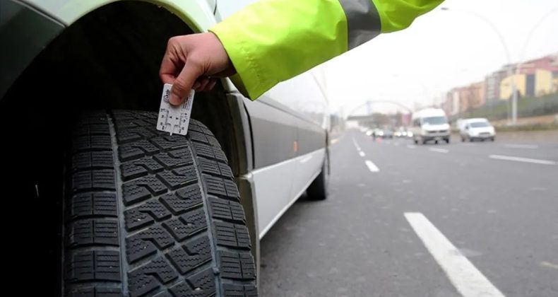 Zorunlu Kış Lastiği Uygulaması İ&ccedil;in Son &Uuml;&ccedil; G&uuml;n: Kurala Uymayana 5.856 TL Ceza!